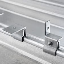 Sistema di fissaggio in acciaio inossidabile - SEAM CLIPS - Kalzip - in alluminio / per copertura / per esterni