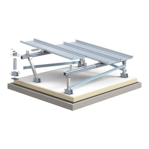 Sistema di copertura in alluminio - VARIO LB - Kalzip - con giunti a doppia aggraffatura / di profilati metallici / con pannello isolante