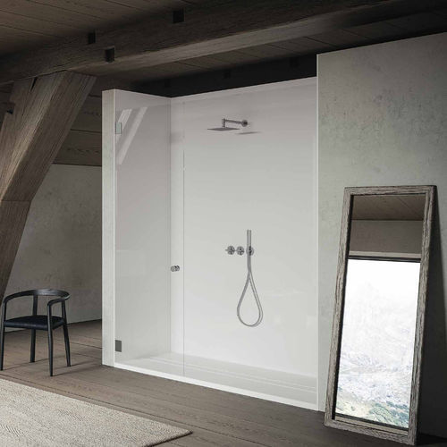 Piatto doccia rettangolare - EGO - PLANIT - da appoggio / rasoterra / in Corian®