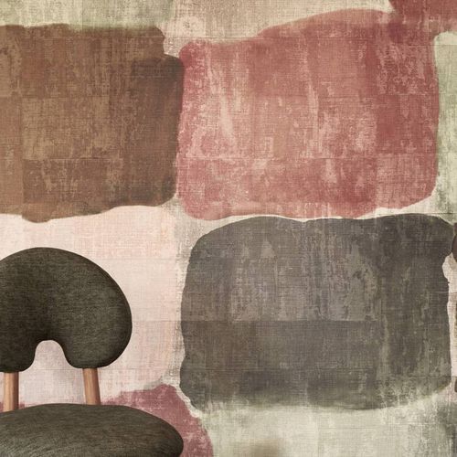 Carta da parati contemporanea - Palette  - Elitis - in vinile / a motivi / aspetto tessuto