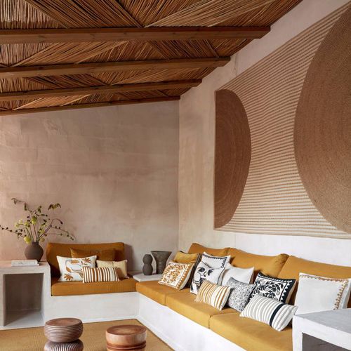 Arazzo contemporaneo - Holiday - Elitis - a righe / con motivi geometrici / in PET