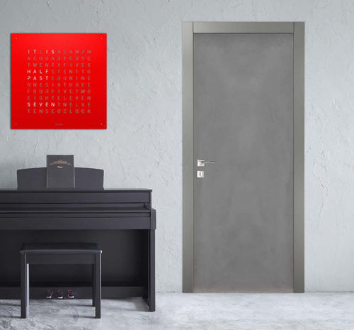 Porta da interno - RESIN-A - AGOPROFIL S.p.A - in resina / in marmo / battente