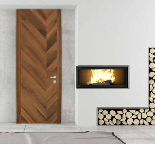 Porta da interno - INLAY ARCADIA - AGOPROFIL S.p.A - in legno / battente / scorrevole