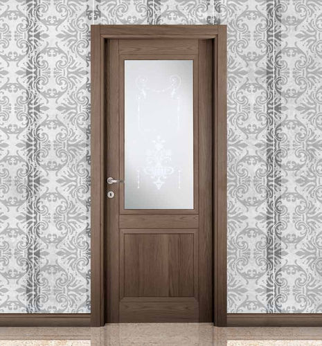 Porta da interno - DIAMONDCLASS 611 - AGOPROFIL S.p.A - in rovere / battente / classica