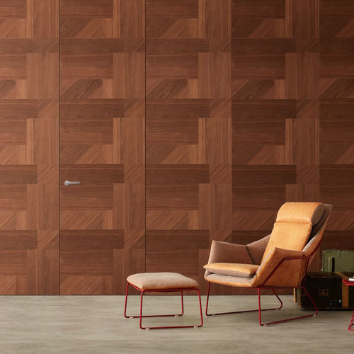 Porta da interno - WAVE - AGOPROFIL S.p.A - in legno / battente / contemporanea