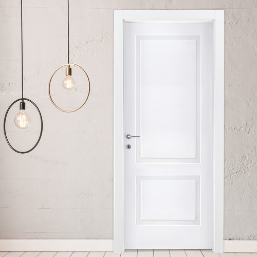 Porta da interno - ELBA - AGOPROFIL S.p.A - in MDF / battente / contemporanea