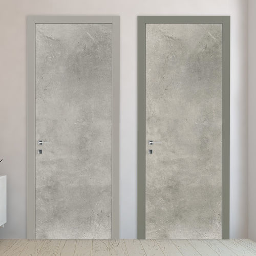 Porta da interno - ISLEA/AURAL - AGOPROFIL S.p.A - in laminato / battente / contemporanea