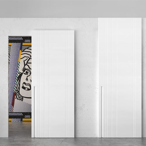 Porta da interno - 227 FAIRY-1A S2 - AGOPROFIL S.p.A - in MDF / scorrevole / contemporanea