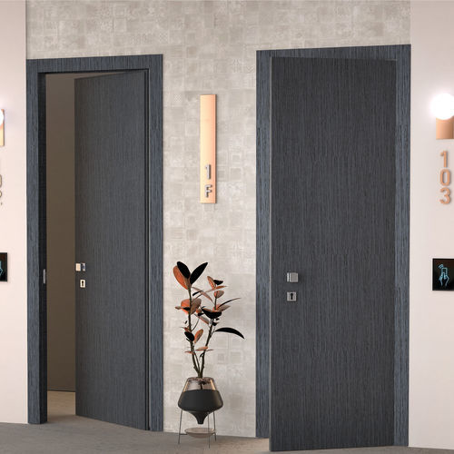 Porta da interno - Y21 PLANYA 1A S1/Y21 GHOST -1A S2 - AGOPROFIL S.p.A - in legno / battente / contemporanea