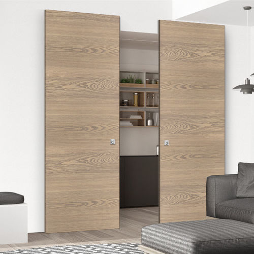 Porta da interno - EFFEZERO GLAM - AGOPROFIL S.p.A - in legno / scorrevole / contemporanea