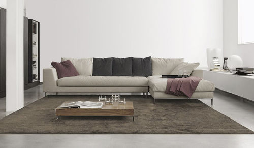 Divano modulare - EDUARD - Nuova Linea Valentini - contemporaneo / in tessuto / beige
