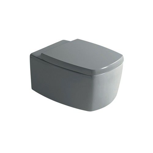 WC sospeso - 8971PT - GALASSIA - in ceramica / con cassetta ad incasso / moderno