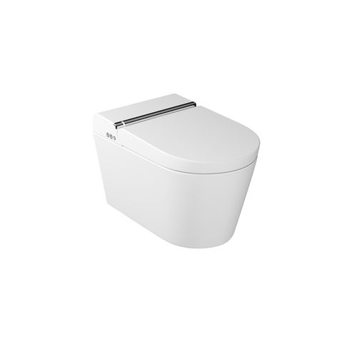 WC sospeso - 6200 - GALASSIA - in ceramica / ovale / moderno