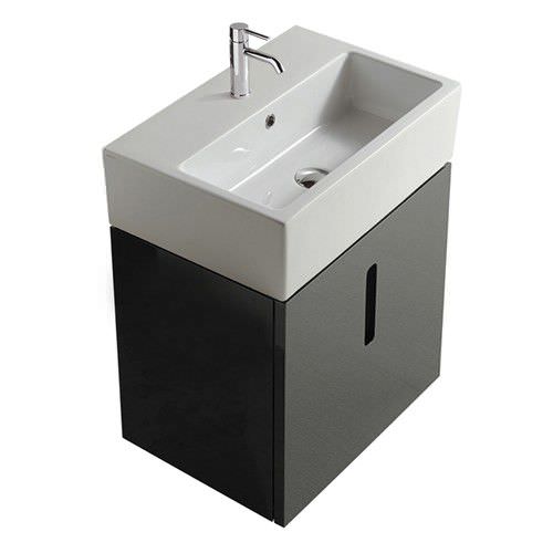 Mobile lavabo sospeso - 6041NE | 6041B | 6041R - GALASSIA - in legno / in MDF / contemporaneo
