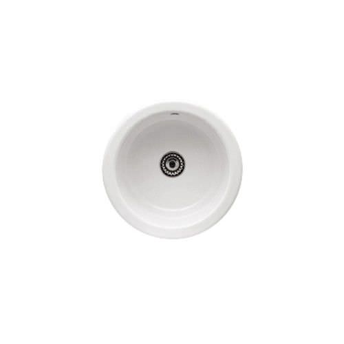 Lavello a 1 vasca - 5007 - GALASSIA - senza gocciolatoio / in ceramica / da incasso