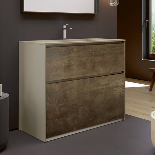 Mobile lavabo sospeso - TR113 - RAB ARREDOBAGNO - in HPL / contemporaneo / senza ante