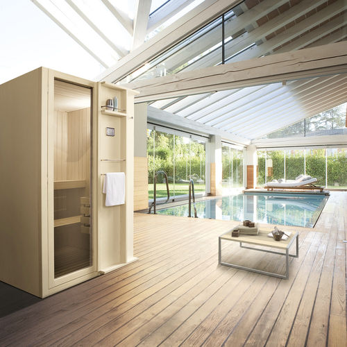 Sauna finlandese - TALIA - HAFRO srl - per uso residenziale / in picea / in abete