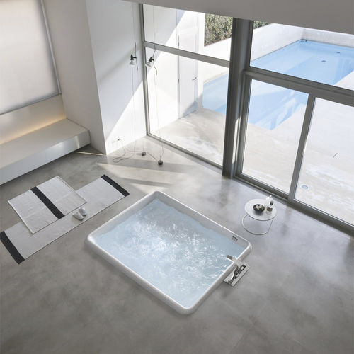 Vasca da bagno per ambiente abitativo - BOLLA R INFINITY - HAFRO srl - in acrilico / contemporanea / idromassaggio