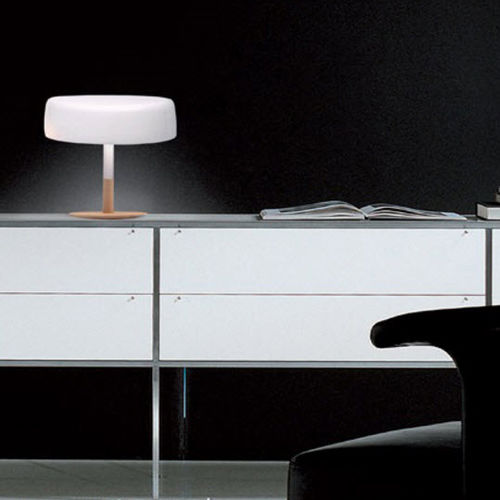 Lampada da tavolo - ASPEN - alma light - in legno / in ceramica / contemporanea