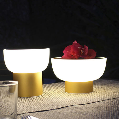 Lampada da tavolo - PATIO - alma light - in alluminio anodizzato / in polietilene rotostampato / contemporanea