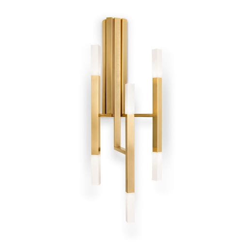 Applique contemporanea - THELIGHT - alma light - da interno / in vetro sabbiato / in ferro