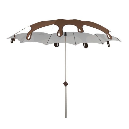 Ombrellone rotondo - CHOCK-O-LAT - Symo Parasols - in tessuto