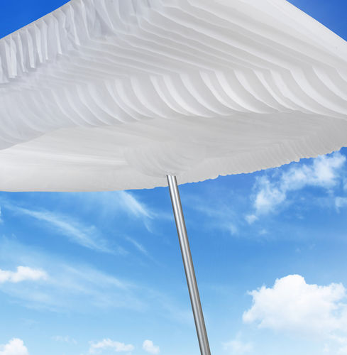 Ombrellone quadrato - TWISTER - Symo Parasols - in tessuto / contract