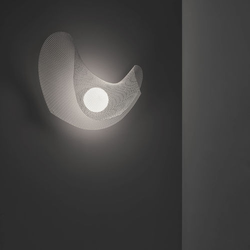 Applique design originale - MYTILUS  - a emotional light - da interno / da esterno / in acciaio verniciato