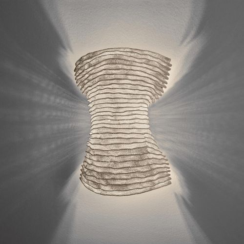 Applique design originale - CORS - a emotional light - da interno / da esterno / in acciaio verniciato