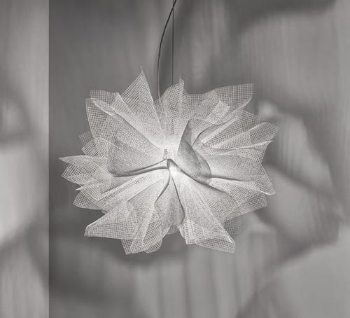 Lampada a sospensione - FLUO - a emotional light - in acciaio verniciato / in acciaio galvanizzato / design originale