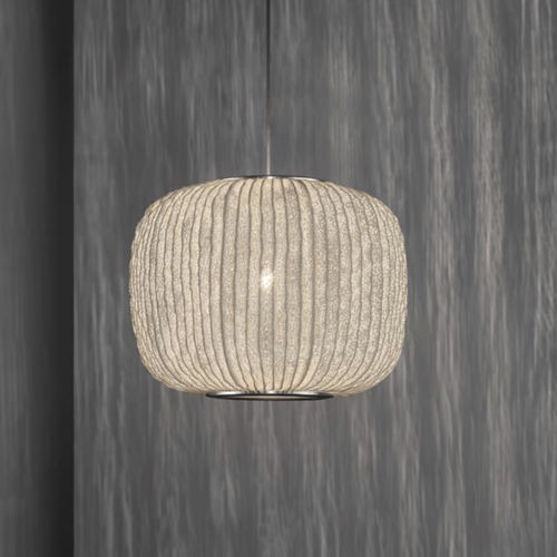 Lampada a sospensione - Coral Sea - a emotional light - in acciaio verniciato / in maglia di acciaio inossidabile / contemporanea