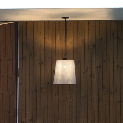 Lampada a sospensione - Virginia Large Outdoor - a emotional light - in acciaio inossidabile / in acciaio verniciato / design minimalista