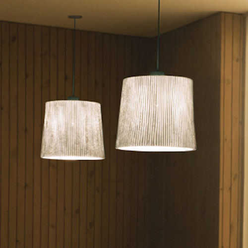 Lampada a sospensione - Virginia Small Outdoor - a emotional light - in acciaio inossidabile / in acciaio verniciato / design minimalista