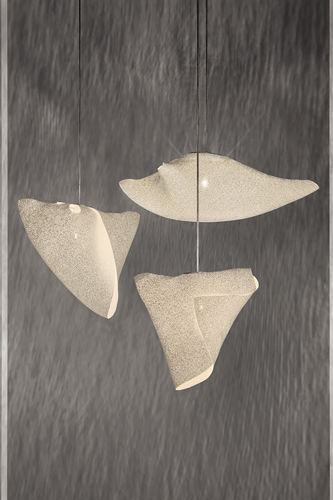 Lampada a sospensione - BALLET - a emotional light - in acciaio verniciato / in maglia di acciaio inossidabile / contemporanea