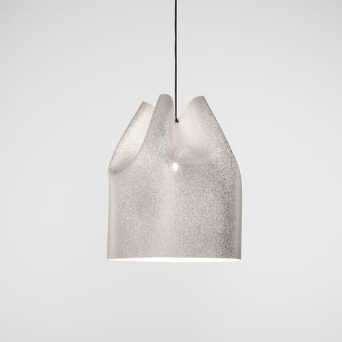 Lampada a sospensione - Agasallo 4 - a emotional light - in maglia di acciaio inossidabile / contemporanea / con cavo