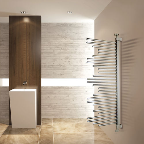 Scaldasalviette ad acqua calda - MOVESYSTEM - DELTACALOR - 0...500 w / contemporaneo / cromato