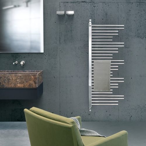 Scaldasalviette ad acqua calda - FREESYSTEM - DELTACALOR - 0...500 w / contemporaneo / cromato
