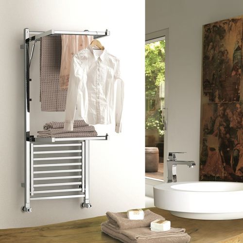 Scaldasalviette ad acqua calda - STENDY ELEGANCE - DELTACALOR - 501 w...750 w / 0...500 w / 751 w...1000 w