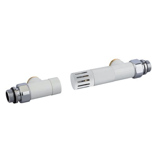 Valvola termostatica meccanica - CIRCLE - TERMO REVERSA - DELTACALOR - manuale / per radiatore / bianca