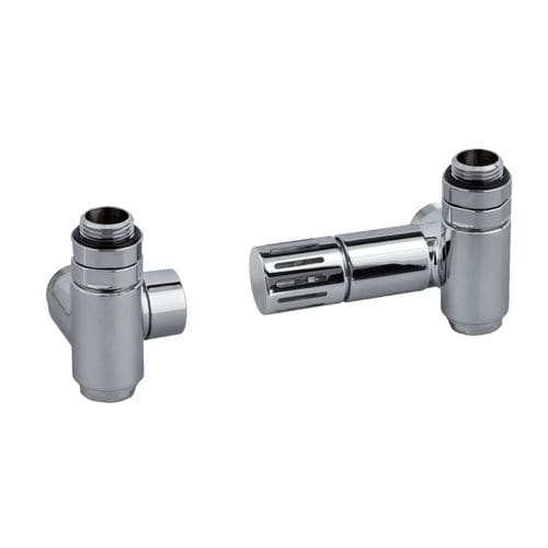 Valvola termostatica meccanica - CIRCLE - TERMO MIX - DELTACALOR - manuale / per radiatore / bianca