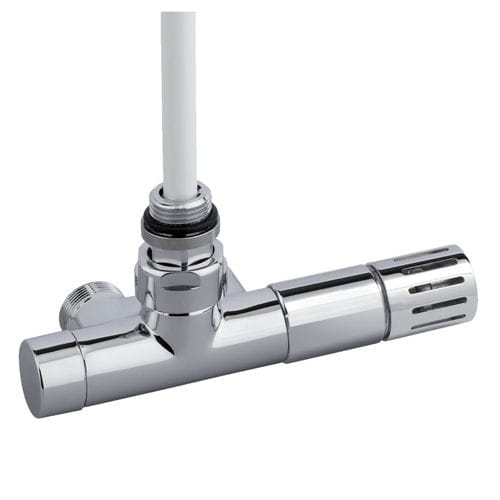 Valvola termostatica meccanica - MONO - TERMO "H" - DELTACALOR - manuale / per radiatore / bianca