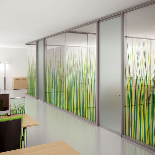Parete fissa - P900 - Arlex - a vetrina / professionale / da ufficio