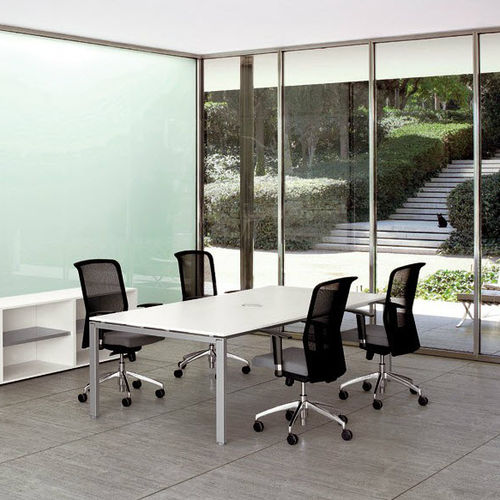 Tavolo da riunione contemporaneo - CARTESIO - Arlex - in metallo / in laminato / rettangolare