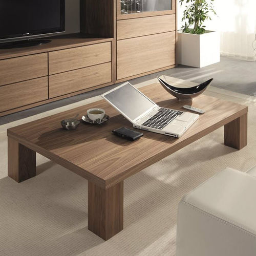 Tavolino basso contemporaneo - ODEON - Arlex - in legno / rettangolare / per uso residenziale