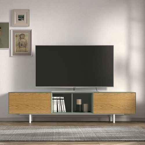 Mobile porta TV contemporaneo - Freestyle - Arlex - lowboard / con vano contenitore / in legno laccato