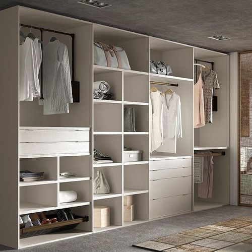 Cabina armadio ad angolo - Arlex - contemporanea / in legno / laccata