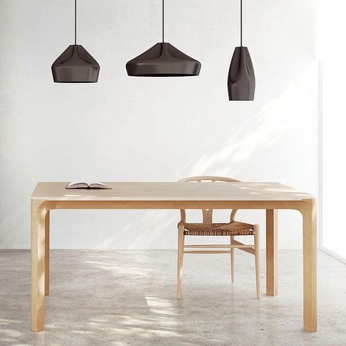 Tavolo contemporaneo - Lataula - Arlex - in legno / con supporto in metallo / con supporto in faggio