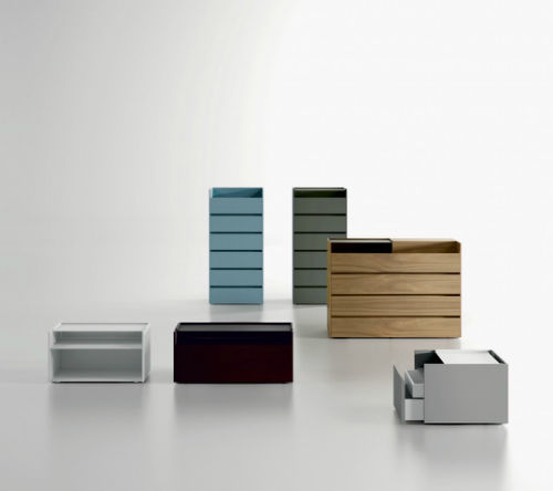 Cassettone contemporaneo - ÍNDIGO - Arlex - in legno / non specificato / beige