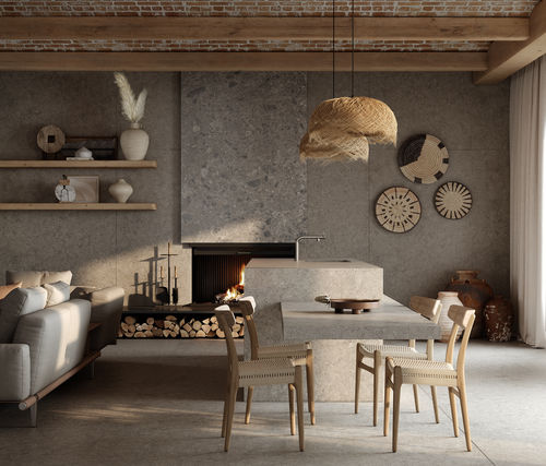 Pannello di rivestimento - Vk03 grigio - Cosentino - per arredamento / per mobile / per cucina
