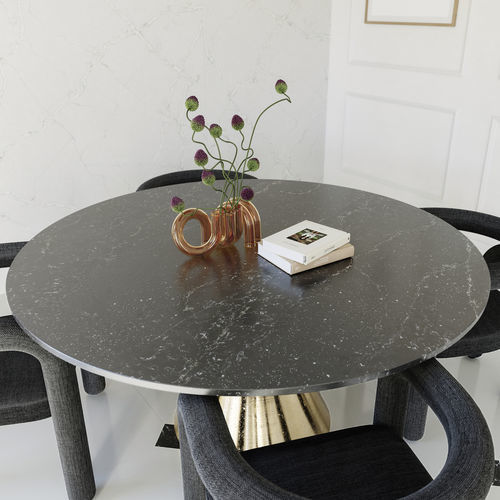 Piano per tavolo in Silestone® - Le chic : Romantic Ash - Cosentino